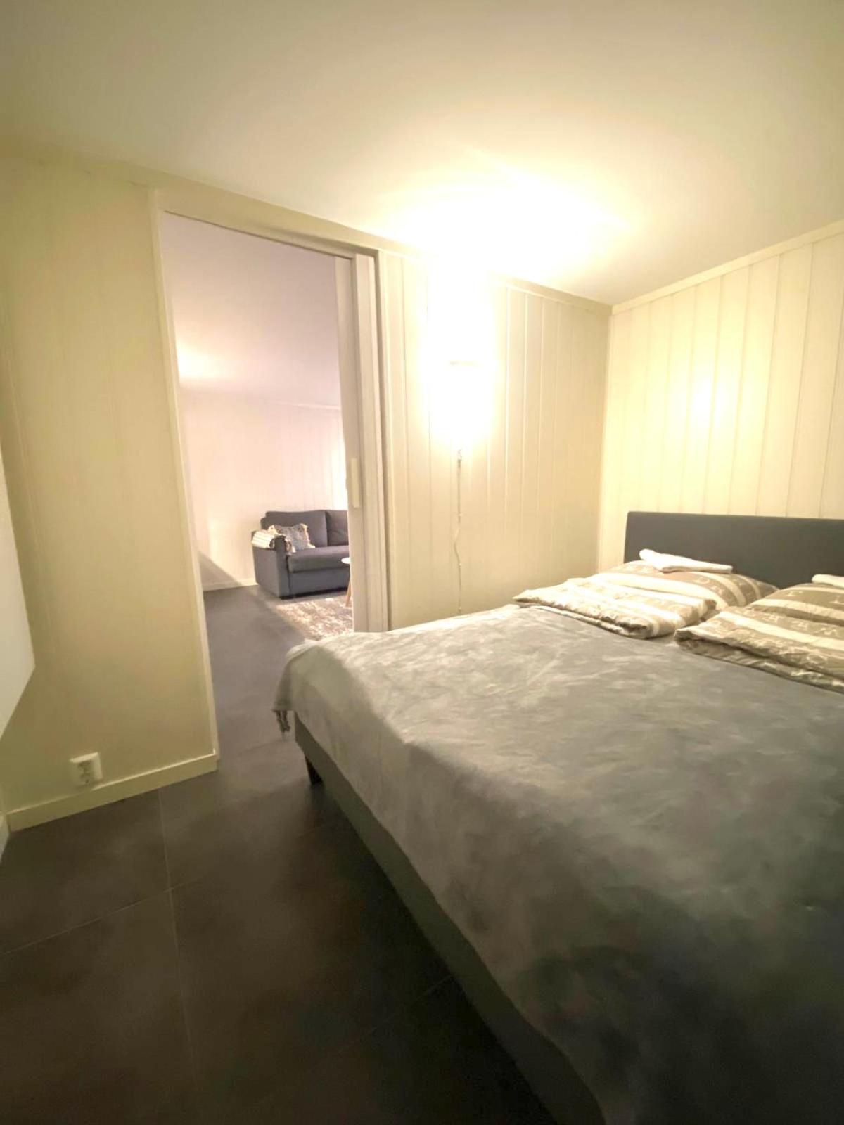 Modern Apartment With Pool & Sauna Porsgrunn Luaran gambar
